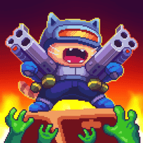 Cat Gunner: Super Zombie Shoot